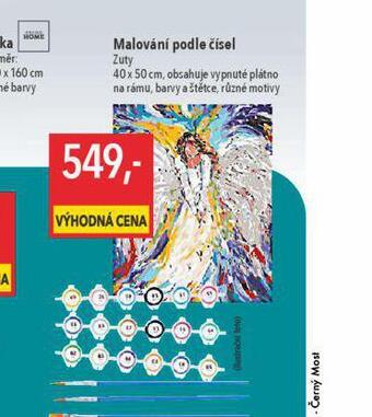 Globus Malování podle čísel nabídka