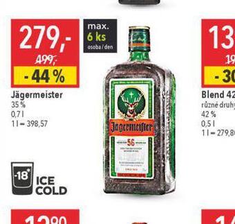 Globus Jägermeister nabídka