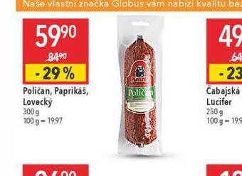 Globus Poličan nabídka