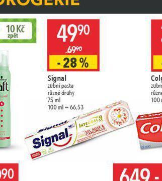 Globus Signal zubní pasta nabídka