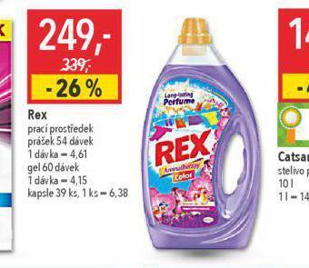 Globus Rex prací prostředek nabídka