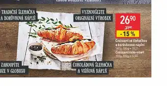 Globus Croissant se šlehačkou nabídka