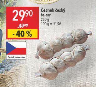 Globus Česnek český nabídka