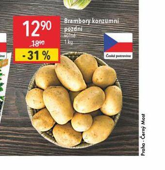 Globus Brambory konzumní pozdní nabídka