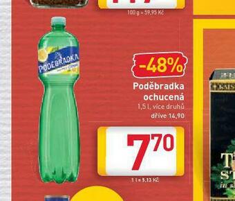Billa Poděbradka ochucená nabídka