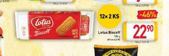 Billa Lotus biscoff nabídka
