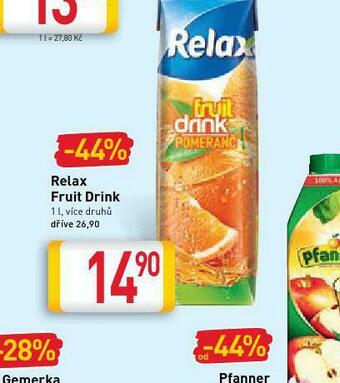 Relax fruit drink