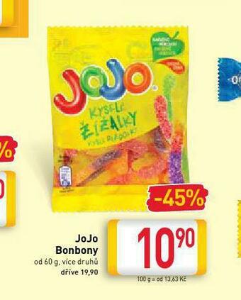 Billa Jojo bonbony nabídka