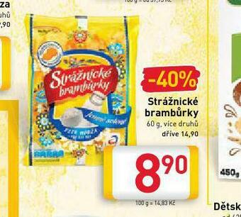 Billa Strážnické brambůrky nabídka