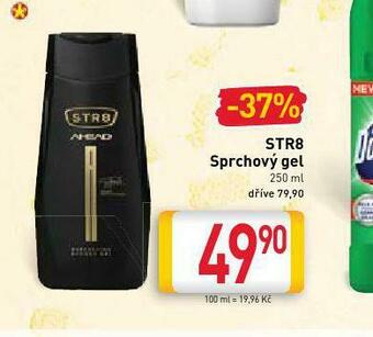 Billa Str8 sprchový gel nabídka