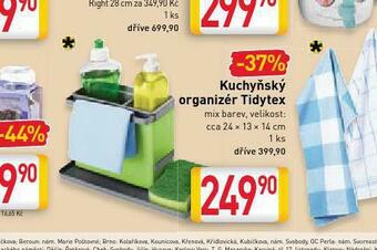 Kuchyňský organizér tidytex