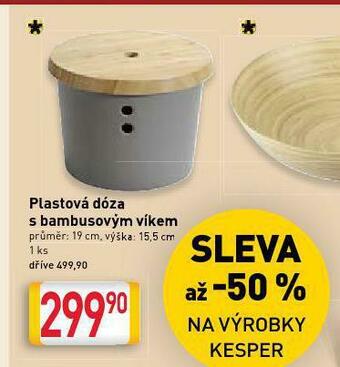 Billa Plastová dóza nabídka