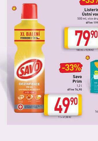 Billa Savo prim nabídka