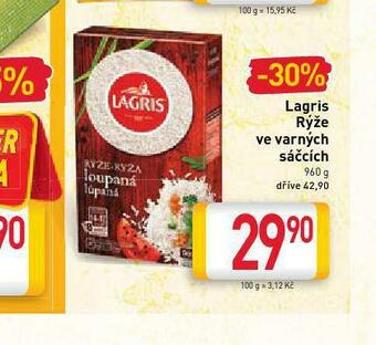 Billa Lagris rýže nabídka