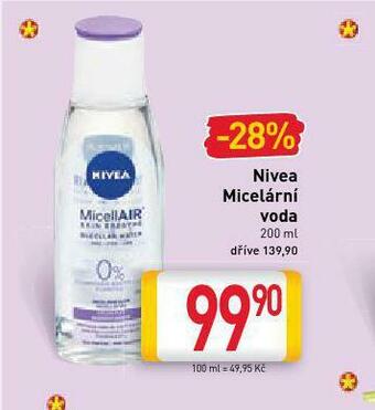 Billa Nivea micelární voda nabídka