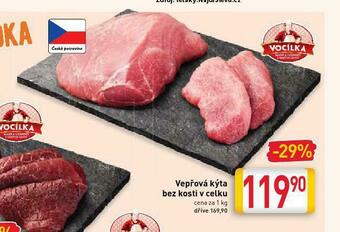 Billa Vepřová kýta bez kosti nabídka