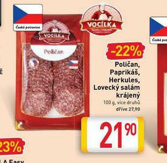 Billa Herkules nabídka