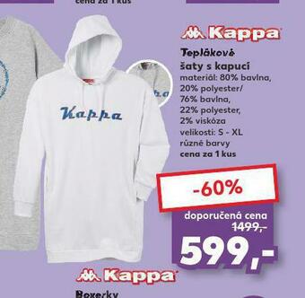 Kaufland Teplákové šaty s kapucí nabídka
