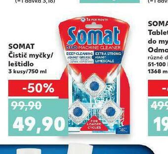 Kaufland Somat čistič myčky / leštidlo nabídka
