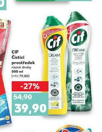 Kaufland Cif čistící prostředek nabídka