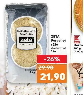 Kaufland Zeta parboiled rýže nabídka