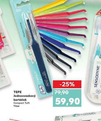 Kaufland Tepe jednosvazkový kartáček nabídka