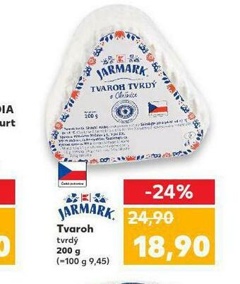 Kaufland Tvaroh tvrdý nabídka