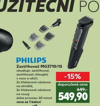 Zastřihovač philips