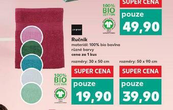 Kaufland Ručník 30x50 cm nabídka