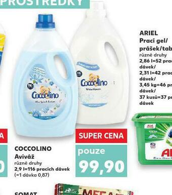Kaufland Coccolino aviváž nabídka