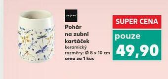 Kaufland Pohár na zubní kartáček nabídka