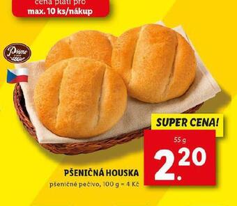 Lidl Pšeničná houska nabídka