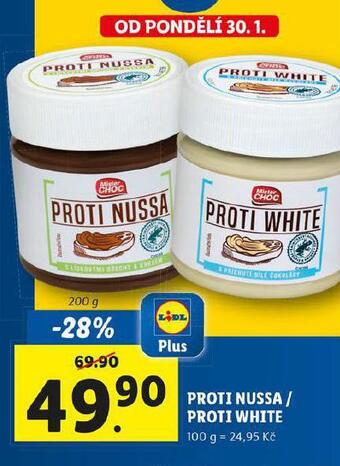 Lidl Proti nussa / white nabídka