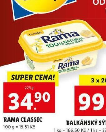 Lidl Rama classic nabídka