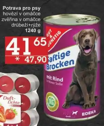 Jip Potrava pro psy hovězí v omáčce, zvěřina v omáčce, drlbeži+rýže 1240g nabídka