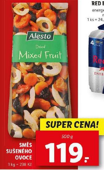 Lidl Směs sušeného ovoce nabídka