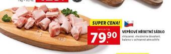 Lidl Vepřové hřbetní sádlo nabídka