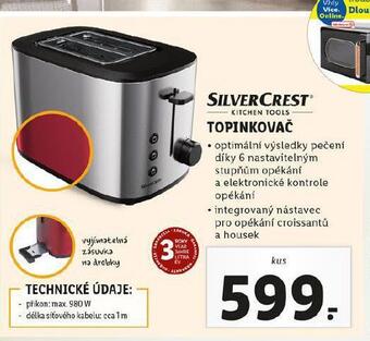 Lidl Topinkovač nabídka