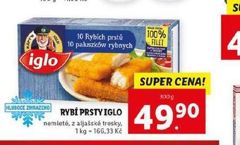 Lidl Rybí prsty iglo nabídka