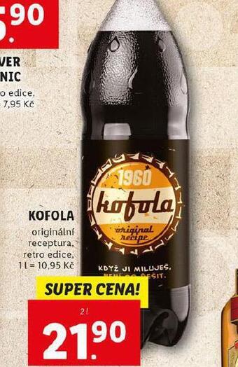 Lidl Kofola nabídka