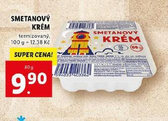Lidl Smetanový krém nabídka