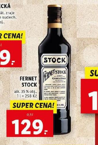 Lidl Fernet stock nabídka