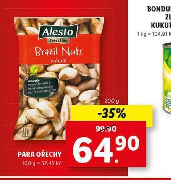 Lidl Para ořechy nabídka