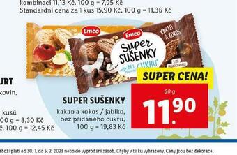 Lidl Super sušenky nabídka
