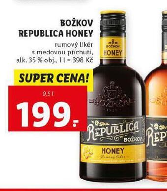 Lidl Božkov republica honey nabídka