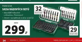 Lidl Sada rázových bitů nabídka