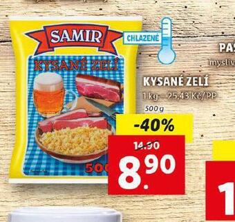 Lidl Kysané zelí nabídka