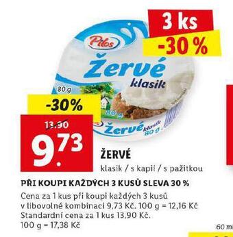 Lidl Žervé nabídka