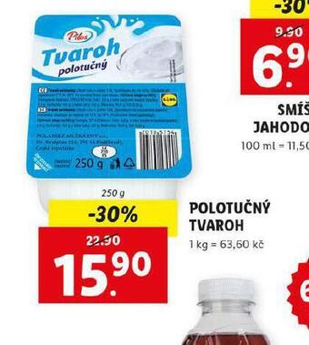 Lidl Polotučný tvaroh nabídka