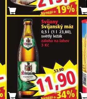Norma Pivo svijanský máz nabídka